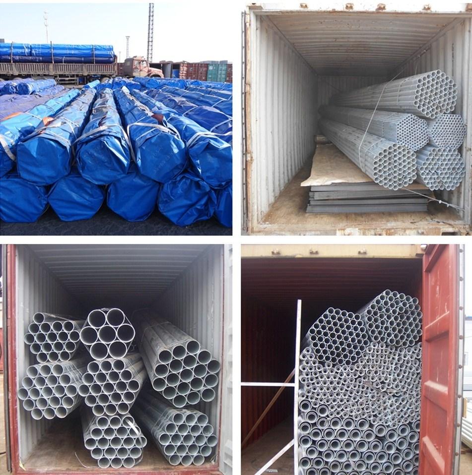 Hot Dipped Galvanized Steel Pipe Tube From Shandong