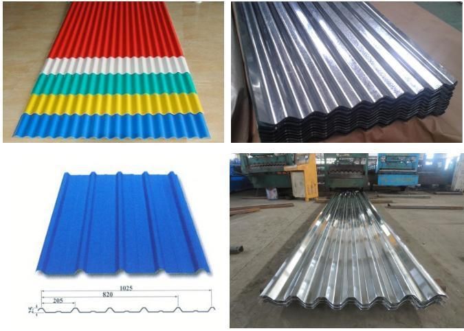 Corrugated Galvanized Steel Roofing Sheet Dx51d SPCC Galvanized Steel Sheet Metal Roll