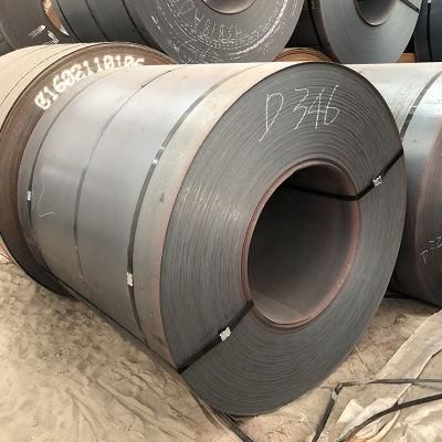 Manufacturer SAE St37 S355jr Q235B Ss400 Hot Rolled Carbon Steel Strip Coil