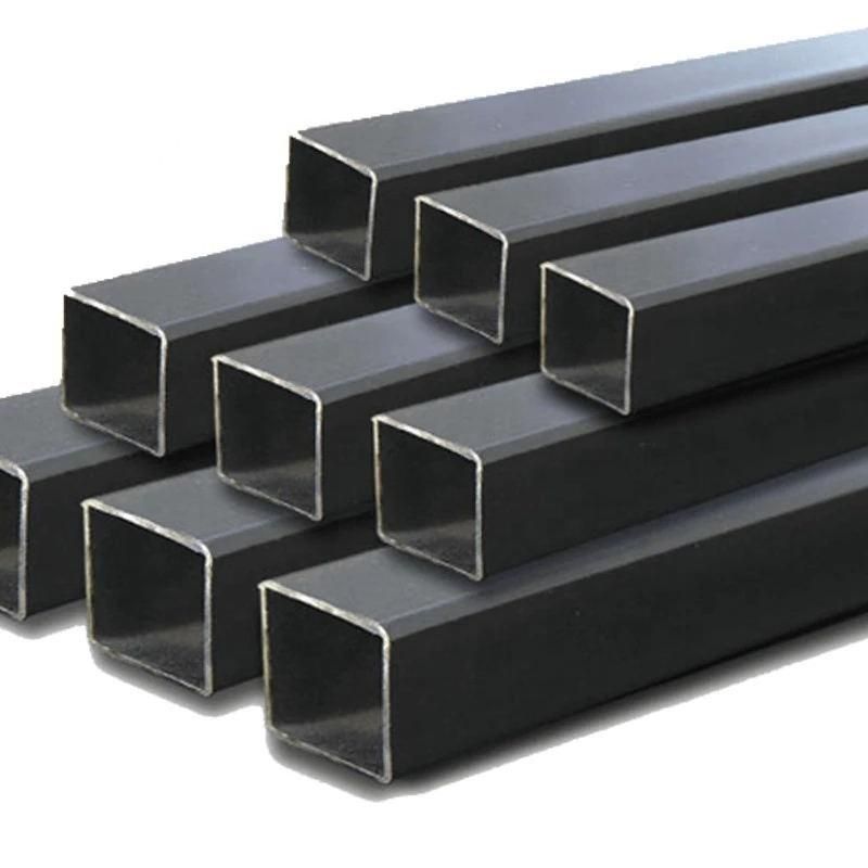 Black Iron Steel Square Tube 23mm Seamless Steel Pipe Tube