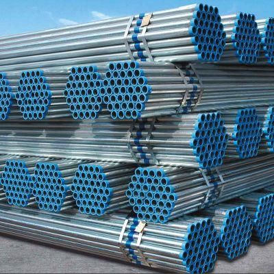 Gi Pipe Carbon Steel Pipe ERW Schedule 40 80 Steel Pipe Tianjin Manufacturer