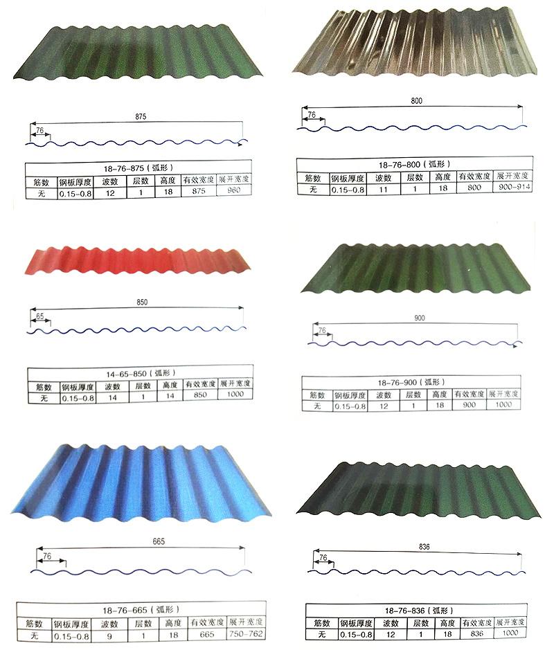 0.35 0.25mm PPGI PPGL Prepainted Galvalume Steel Corrugated Roofing Sheet