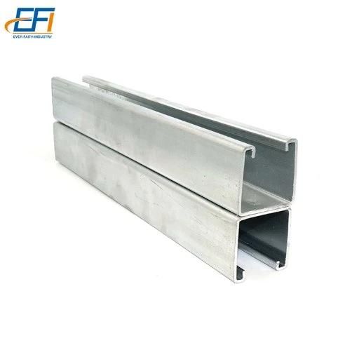 Slotted Galvanized Steel Beam Sizes U Channel