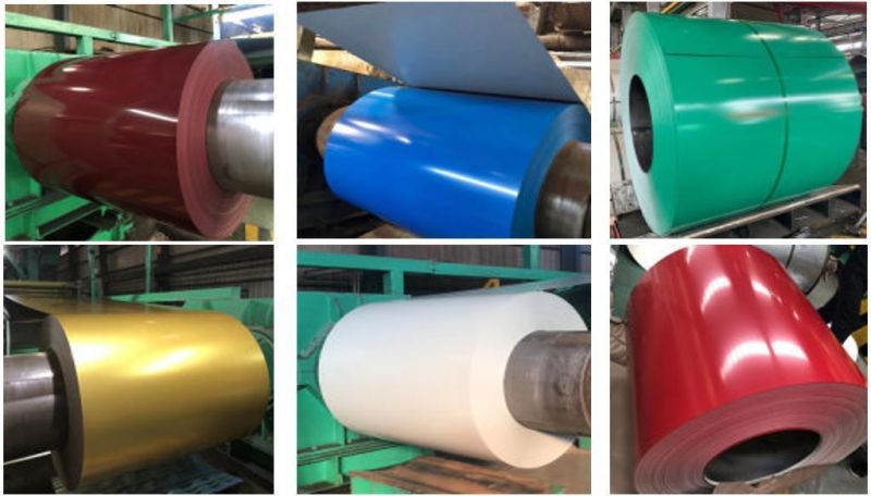 Prepainted Galvanized Galvalume Dx51d SGCC SPCC 914mm 1219mm 1250mm 1500mm Steel Coil