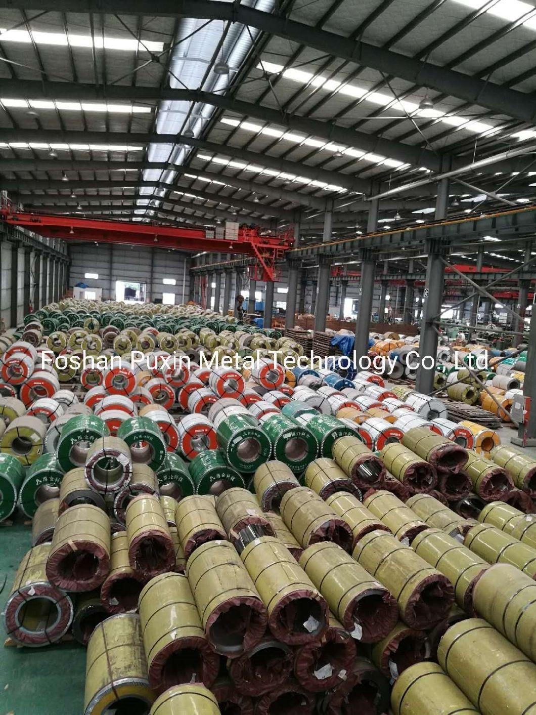 Factory Spot Hot/Cold Rolled 201/304/316/321/316L 2b/No. 1/No. 4/Hl/Ba/8K Mirror Finish Stainless Steel Strip Plate Coil