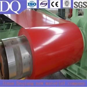 Prepainted Galvanized/Galvalume Steel Coil Manufacture PPGI/PPGL Prepainted Metal Roofing Sheet