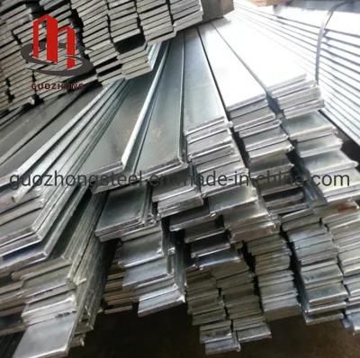 Factory Price Hot Rolled Zinc Coated Steel Flat Bar Q345 A572 Iron Steel Flat Bars