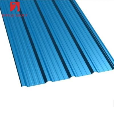 Construction Roof Prepainted Color Zinc Coated Corrugated Metal Steel Roofing Sheet