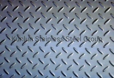 High Quality ASTM A240 304 Stainless Steel Checkered Plate