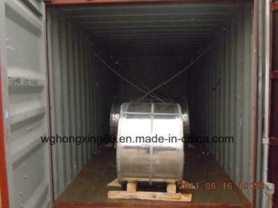 30-275G/M2 Hot Dipped Zinc Coating No Spangle Steel Coil