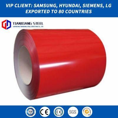 Made in China Color Coated Steel Coil PPGI or PPGL Color Coated Galvanized Steel