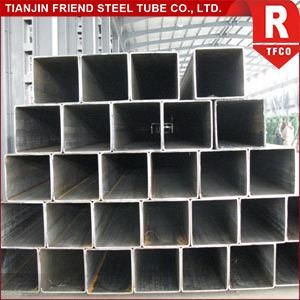 Best Price Galvanized/Black/ERW Q195/Q235/Q345 Hollow Section Square/Rectangular Steel Pipes for Shelter Structure