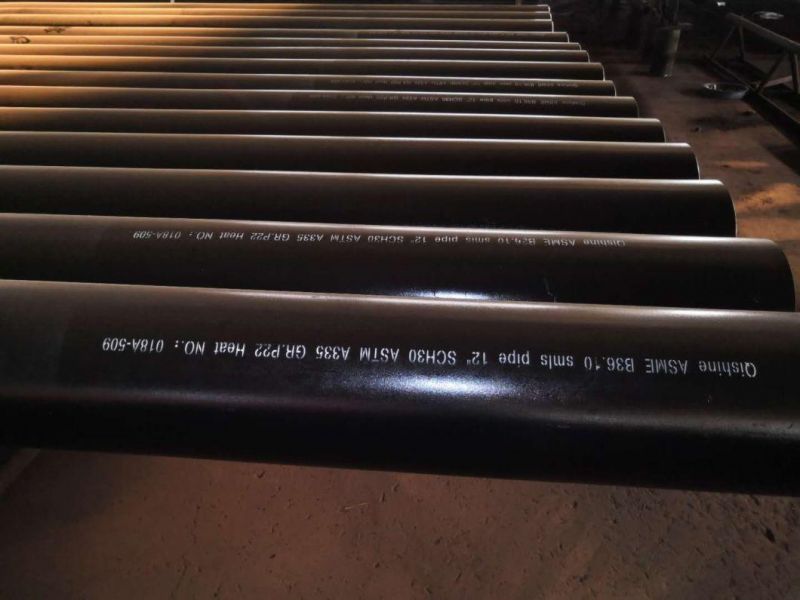 32inch Sch30 B16.10 Seamless Alloy Steel A335 Gr. P22 Pipe