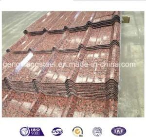 Building Material Color Coated Roof Tiles Metal Galvanized Roofing Sheet