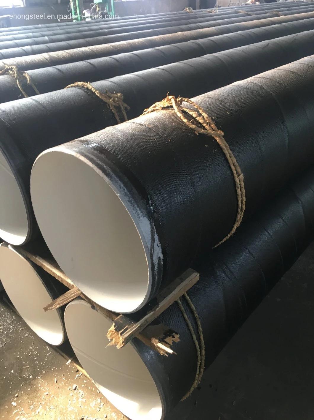 SSAW ASTM A252 Standard Spiral Steel Pipes Piling Pipes for Bridge / Port Construction