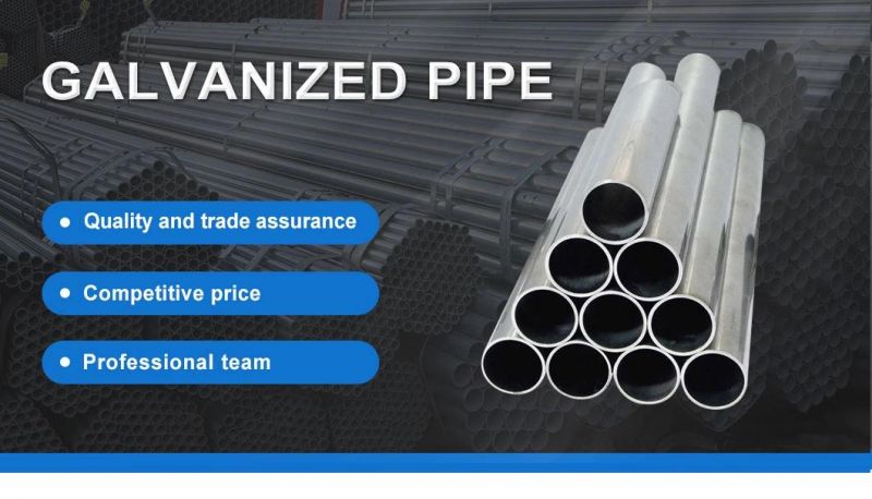 Cold Rolled API 5L Gr. B Galvanized Steel Pipe