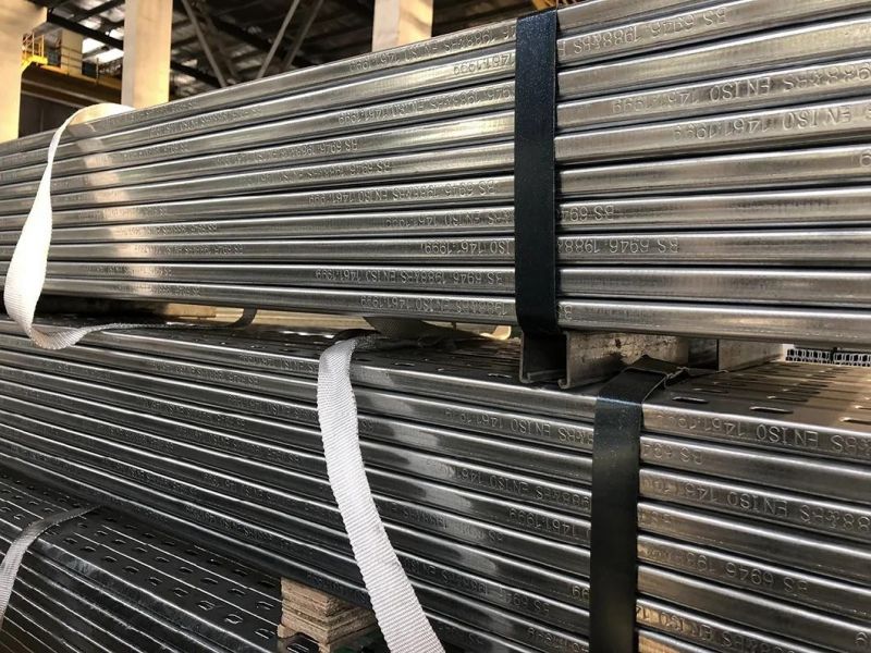 Plain Strut Channel Slotted Hot Dipped Galvanized C Channel 41X41 Riel Channel