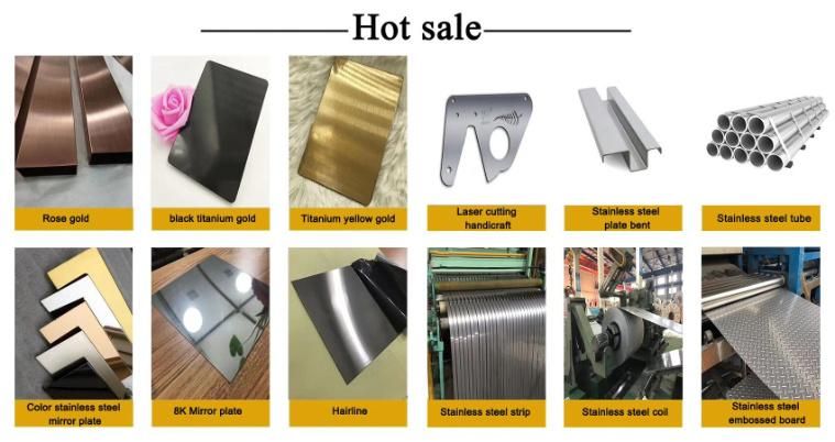 Construction Material 201 202 310S 304 316L 321 347 Stainless Steel Plate