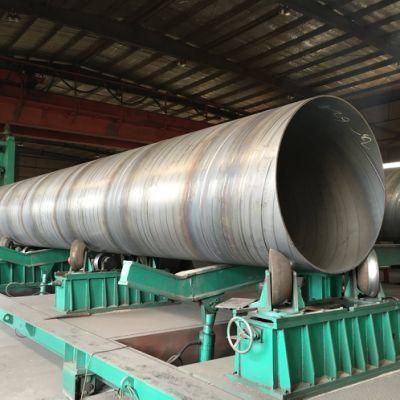 Awwc A200 ASTM A36 Spiral Welded Steel Pipe Penstock SSAW Steel Pipe for Water Electrical Power Plant