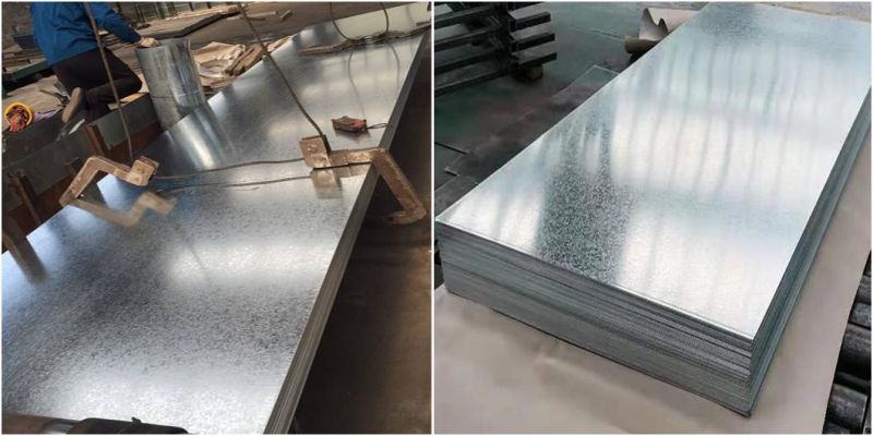 Zn30g Zn50g Zinc Coated Metal Galvanized Steel Sheet