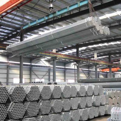 China Factory Prime Steel 48.3mm Hot DIP Galvanized Round Steel Pipe Gi Pipe Galvanized Iron Steel Pipe Scaffolding Galvanized Steel Pipe