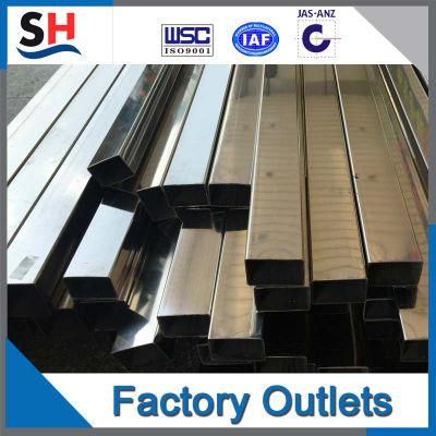 201 202 304 304L 309 316 430 2205 904L Polishing Surface Welded Round Square Stainless Steel Pipe