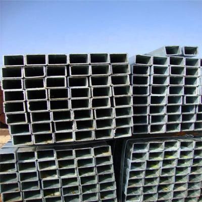 ASTM A500 Gr. a 25X50mm Rectangular Pipe 40X40 Ms Square Tube
