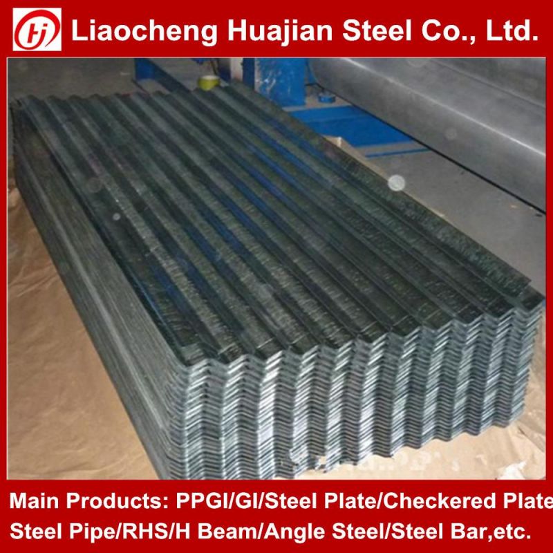 SGCC Dx51d Zinc Corrugated Galvanized Steel Roofing Sheet for Building