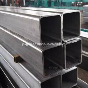 Ms Square Steel Pipe / Black Steel Tube Hollow Section Rhs Shs Pipe