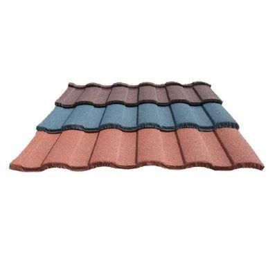 China Factory Price Color Painted Stone Coated Metal Roof Tile Roofing Tile