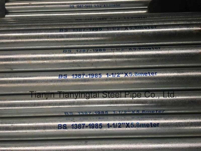 3" Hot Dipped Galvanized Steel Tube