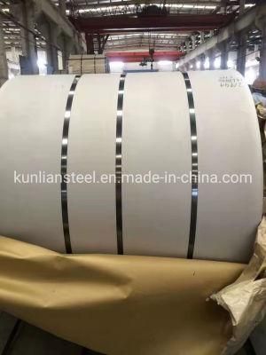 55% Cold Rolled 2b/Mirror GB ASTM 201 202 301 304 305 309S 310S 316 316L 316n 317 317L Width 60mm-1219mm Stainless Steel Coil for Building Mate