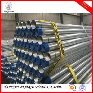 Greenhouse Material Galvanized Round Steel Pipes / Galvanized Tube / Galvanized Steel Carbon Tube