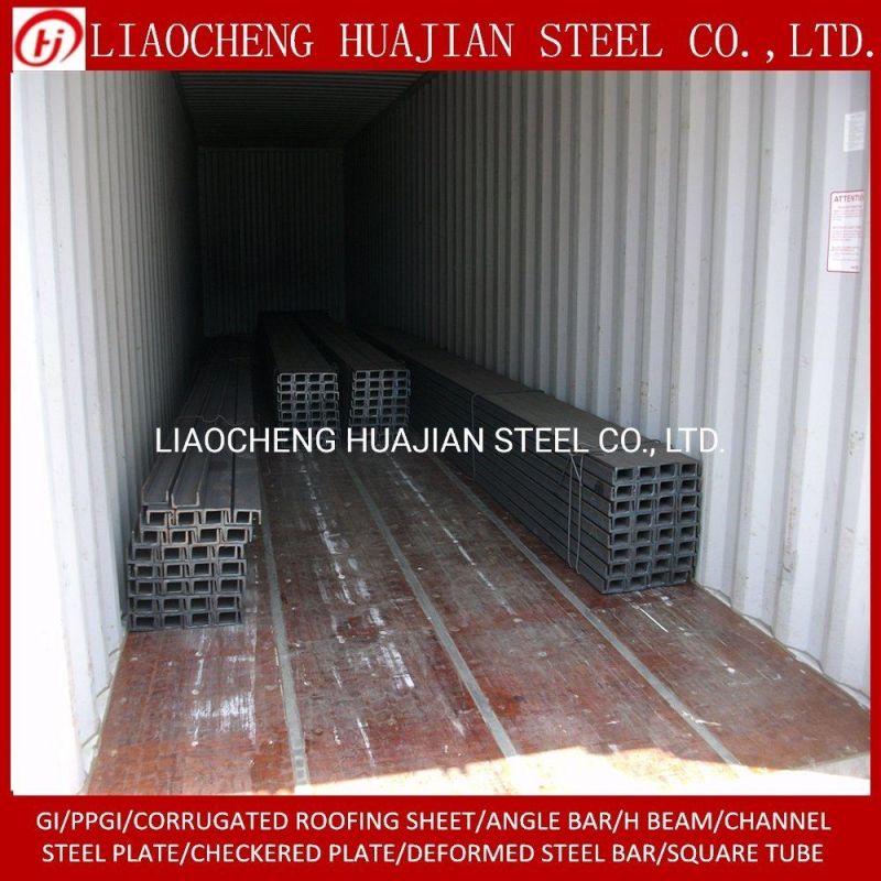 Galvanized and Black Cold Bend Structural Steel C Channel Profile