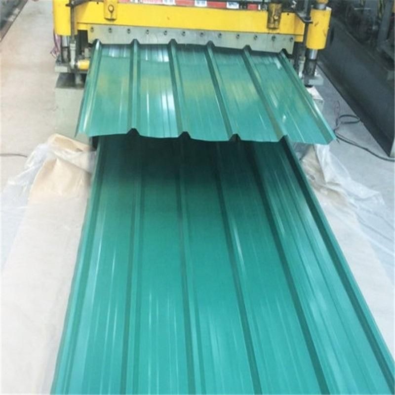 Color Coated Steel Roofing Sheet Corrugated Galvanized Galvalume Roof Panel PPGI PPGL Metal Zinc Tile Roof Sheet