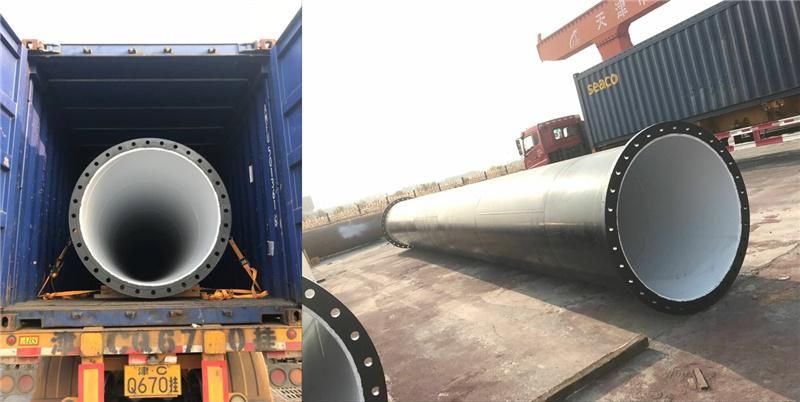 ASTM252 800mm Cylindrical Steel Spiral Pipe Pile