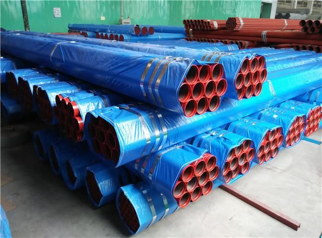 Painted Galvanized ERW Fire Fighting Steel Pipes