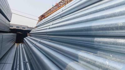 Welded ERW Tfco Tianjin, China Zinc Coating Galvanized Steel Pipe