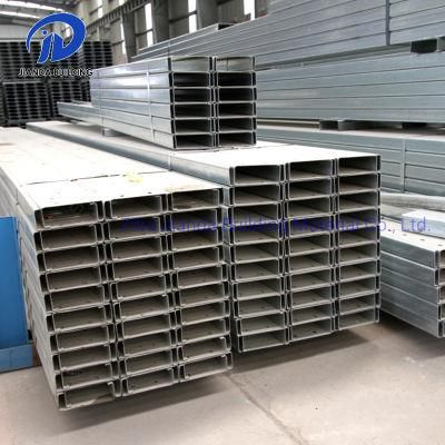 Galvanized Steel C Channel Price C Lipped Purlin From China Supplier