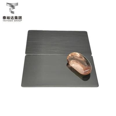 Best-Standard Cold Rolled AISI 316 A240 A480 A554 A276 No. 1 2b Ba No. 4 8K Black Super Mirrior Hairline Hl Stainless Flat Steel Sheet