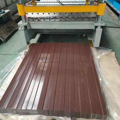 Prime Quality Color Coated Galvalume Corrugated Steel Tile Roofing Galvanized Corrugated Steel Sheet