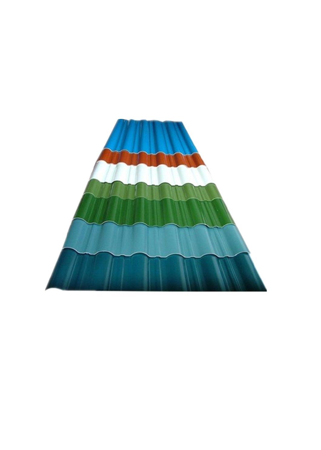 Iron Zinc Steel Sheet Prepainted G40 Galvanized Roofing Sheet Dx51d PPGI PPGL Corrugated Metal Plate