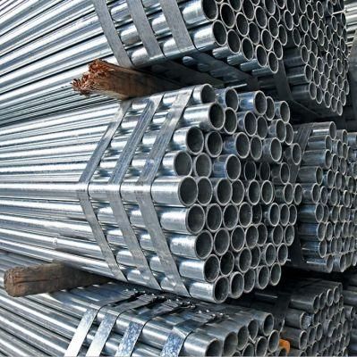 ASTM A53 DN20 DN100 Sch40 Welded Galvanized Steel Pipe for Scaffolding Material