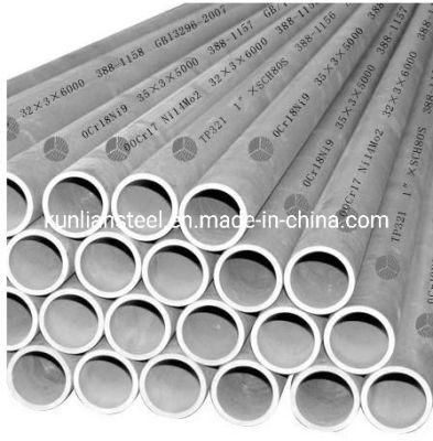 Superior Quality Wholesale Hot Rolled 302 321 347 329 405 304 304L 316n Seamless Pipe for Construction