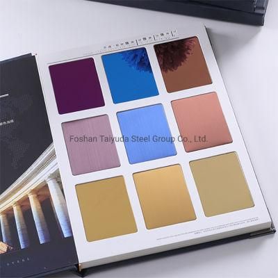 304 316 316 L Ti-Grey Color Titanium Hairline 4X8 1220X2440mm Cold Rolled Stainless Steel Panel