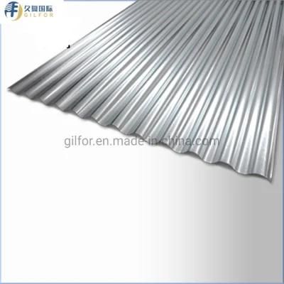 Thickness 0.12mm-1.0mm Regular Spangle Corrugated Galvanized/Prepainted Steel Sheet Roofing Sheet for Cladding System