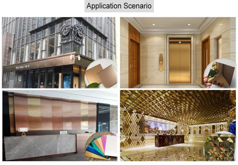 Ef408 Original Factory Elevator Panels Sheets 304 4*8 Wooden Grain Transfer Stainless Steel Decorative Plates