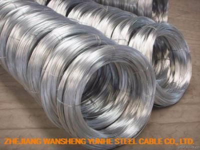 0.5mm 1.8mm Low Carbon Galvanized Iron Wire Spool Packing for Staple Making