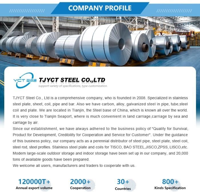 Ss 304/316L Stainless Steel Pipe Application on Drinking Water/ Construction/Heating Ventilation Air Condition