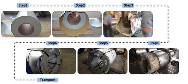 China Manufactory Z20-Z275g Galvanized Steel SPCC Coil